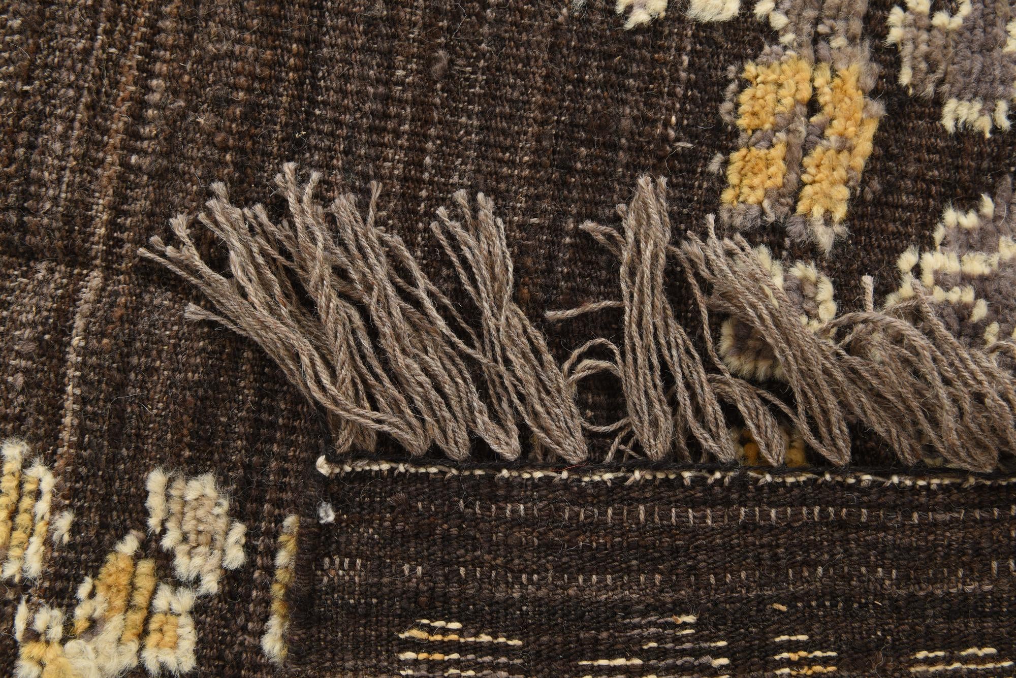 240cm x 310cm Hand Knotted Moroccan Wool Rug