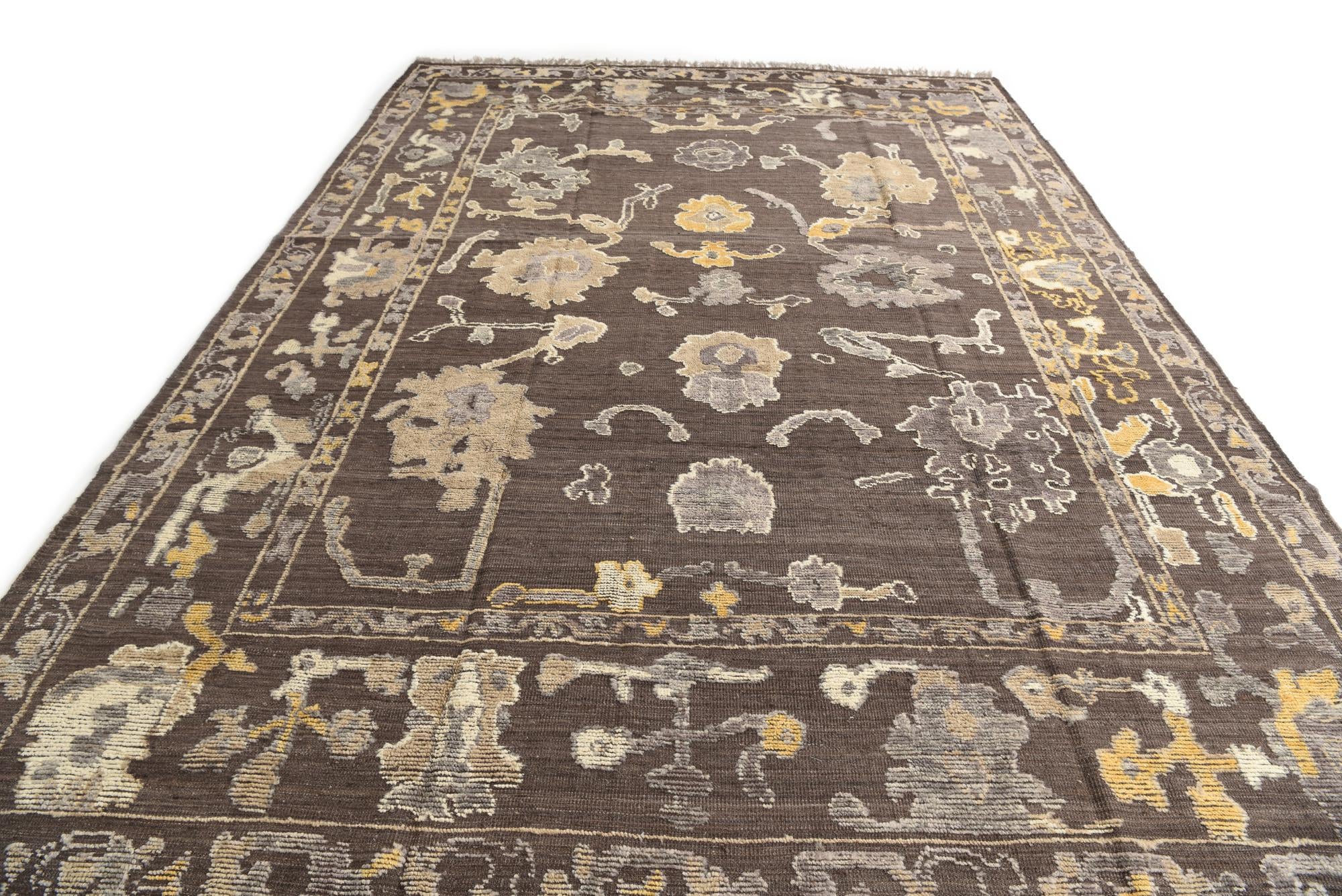 10' x 14' 3 Hand Knotted Moroccan Wool Rug