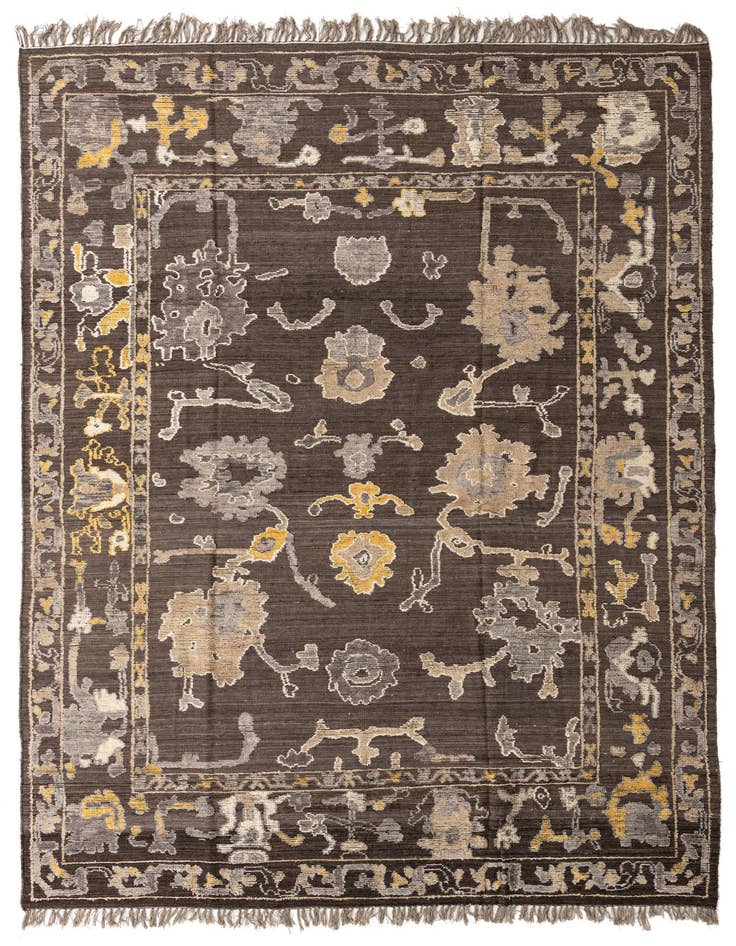 Detail image of 10' x 14' 3 Hand Knotted Moroccan Wool Rug