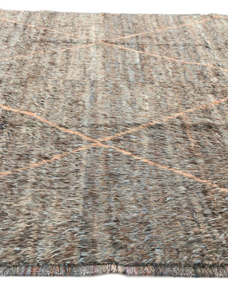 Detail image of 9' x 12' 7  Hand Knotted Moroccan Wool Rug