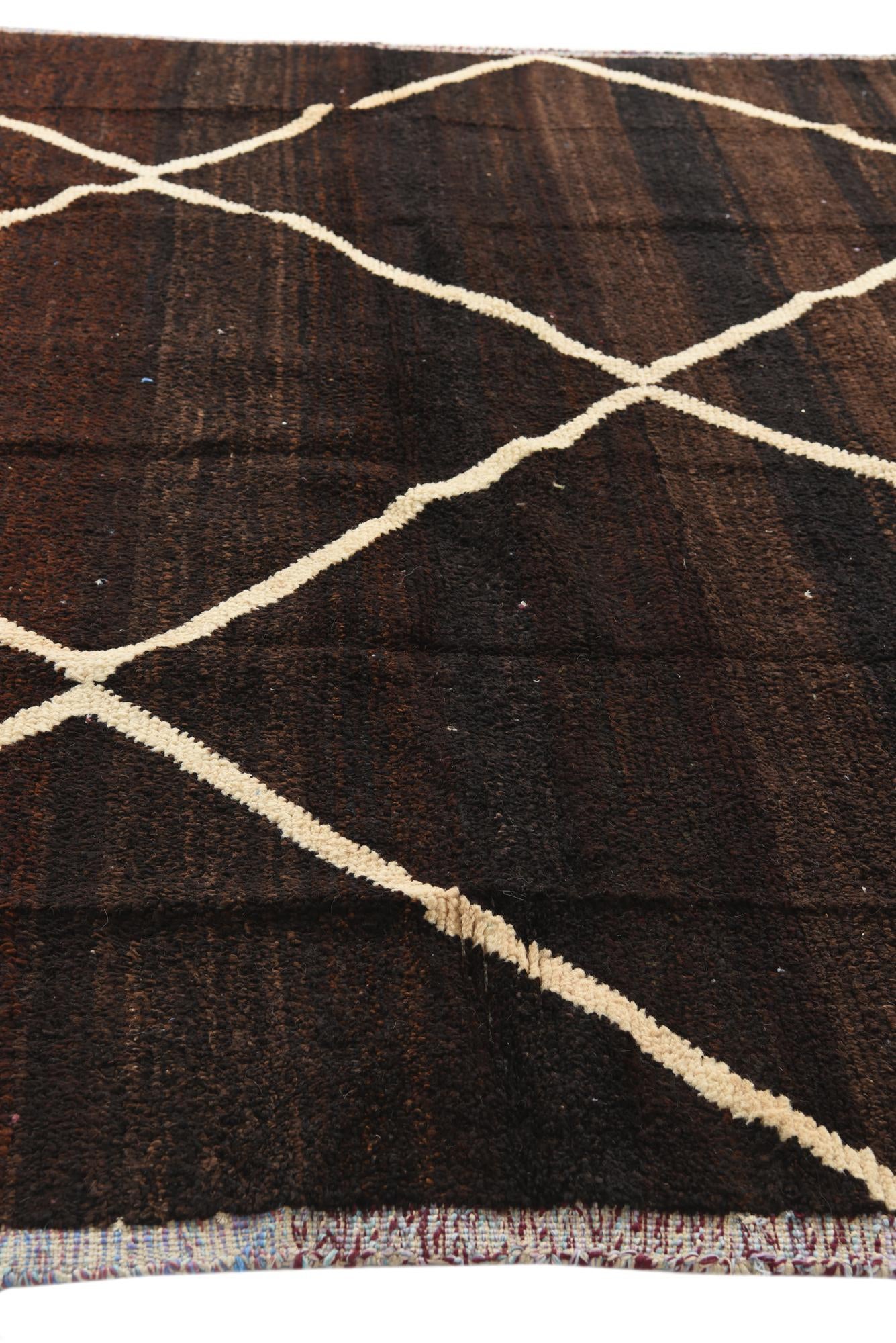8' 10 x 12' 1 Hand Knotted Moroccan Wool Rug