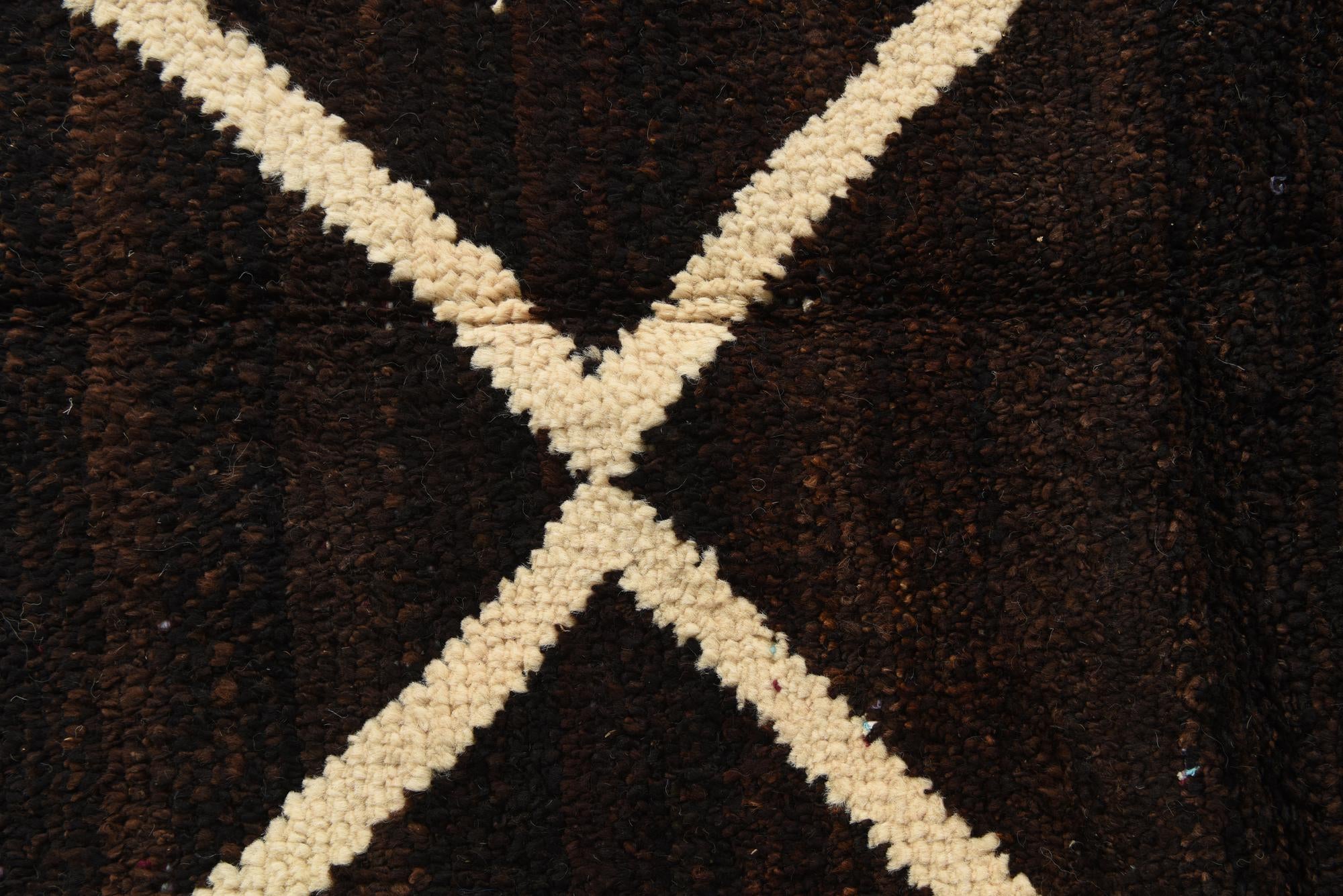 8' 10 x 12' 1 Hand Knotted Moroccan Wool Rug