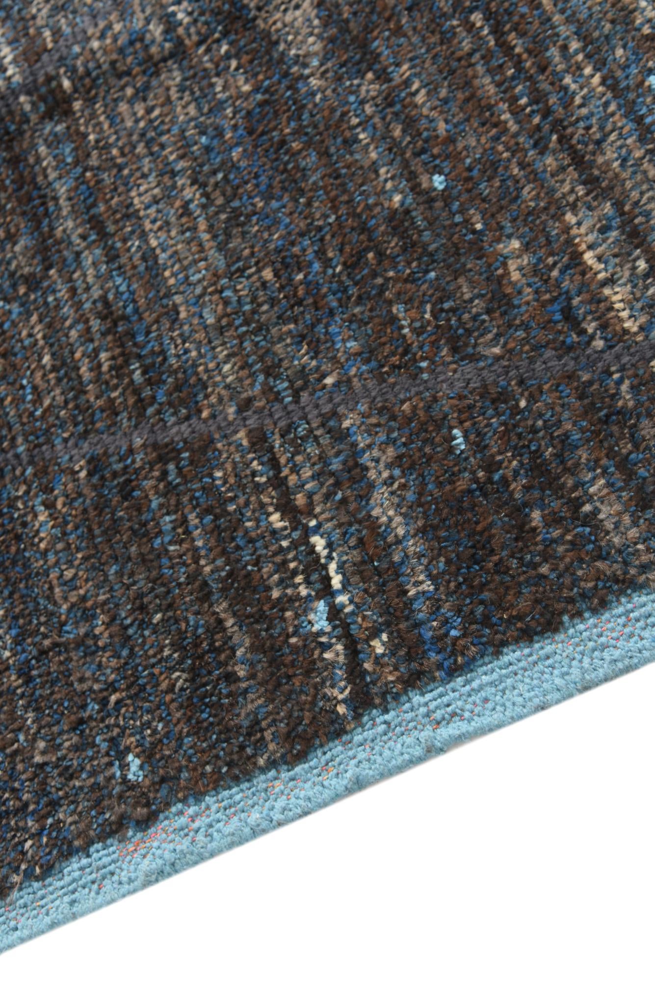 7' 10 x 10' 6 Hand Knotted Moroccan Wool Rug