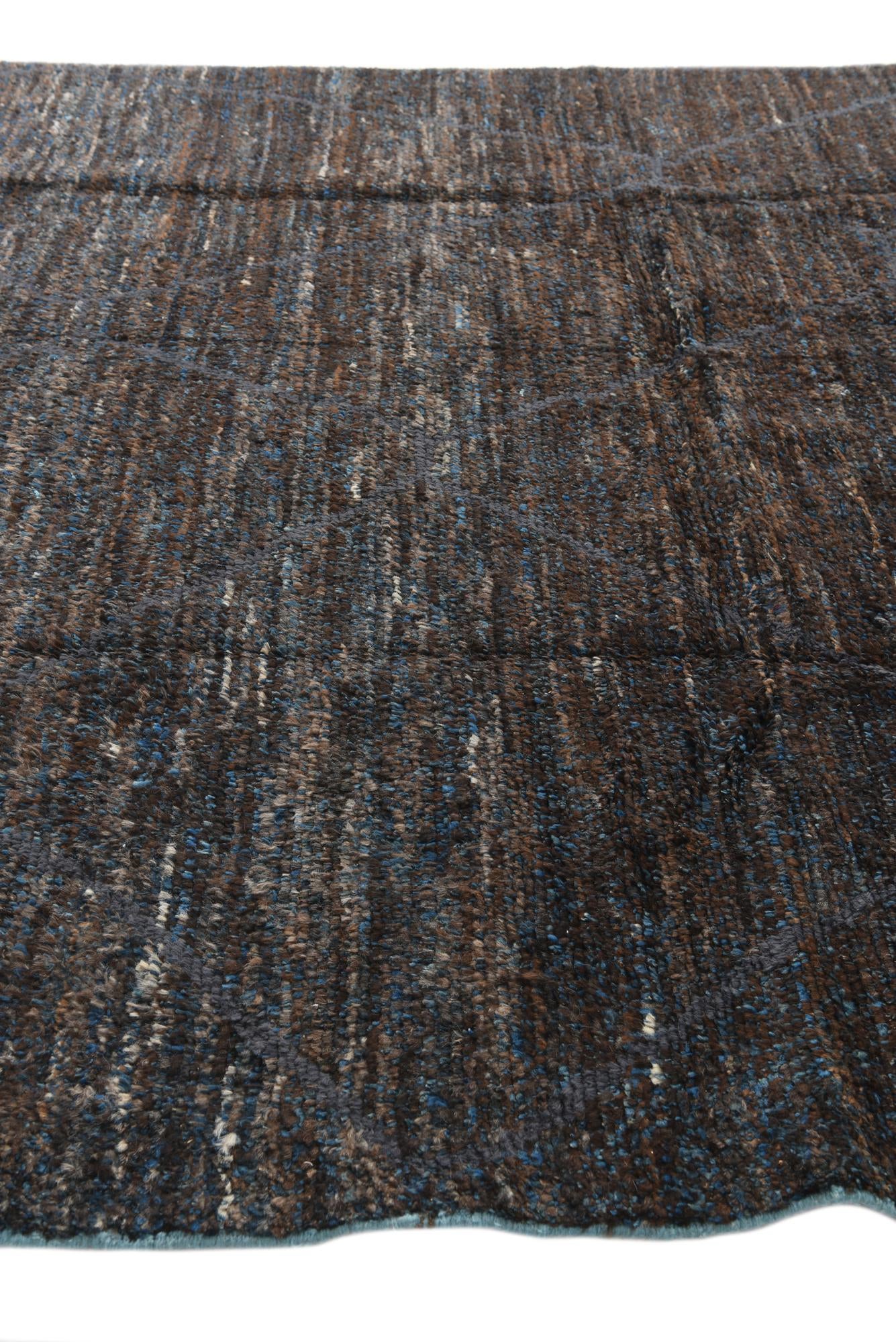 7' 10 x 10' 3 Hand Knotted Moroccan Wool Rug