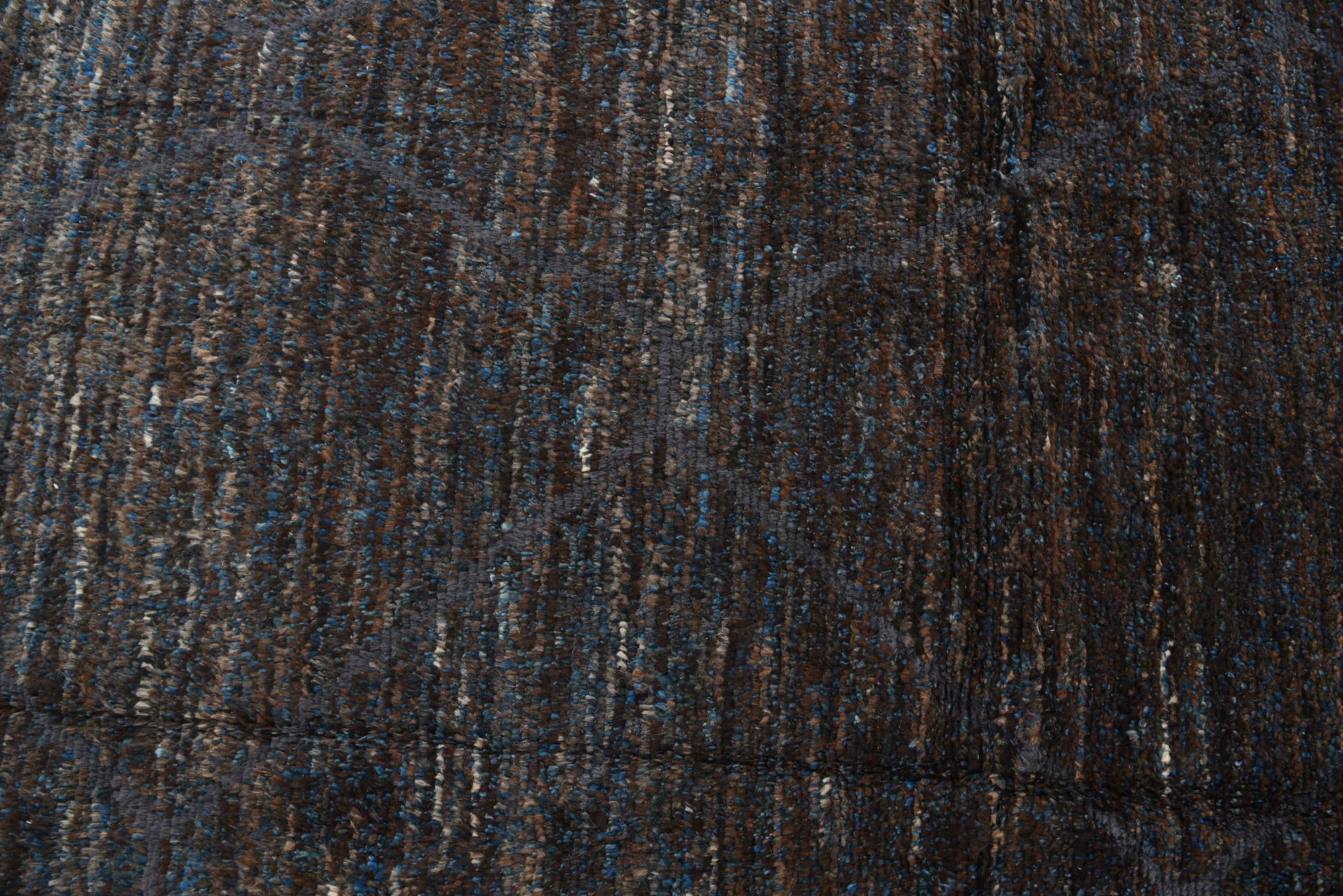 7' 10 x 10' 3 Hand Knotted Moroccan Wool Rug