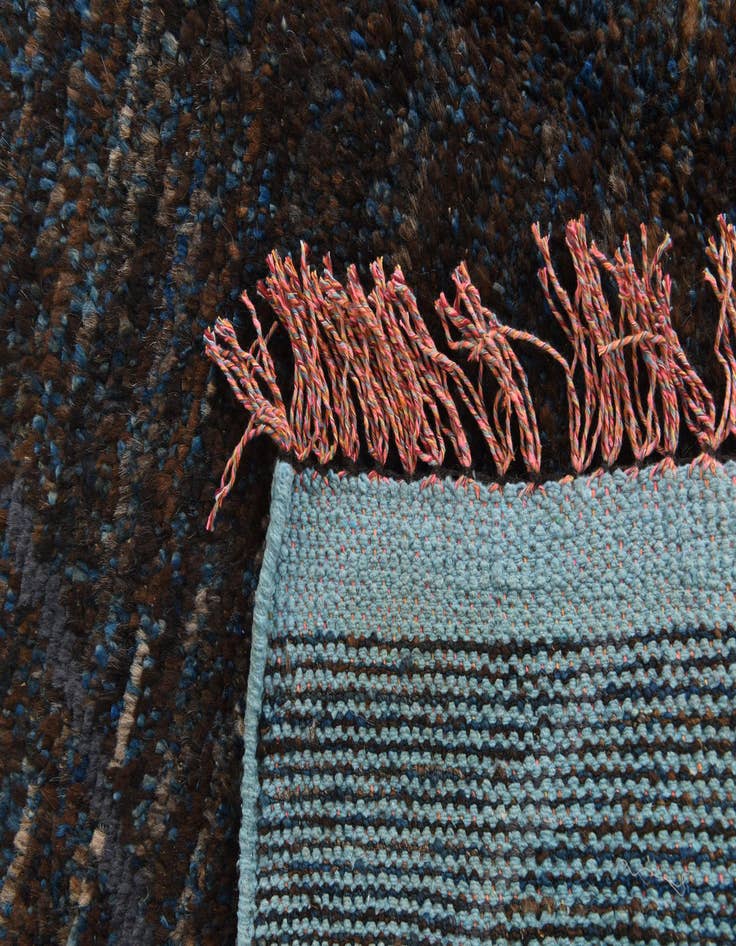 Detail image of 7' 10 x 10' 3  Hand Knotted Moroccan Wool Rug