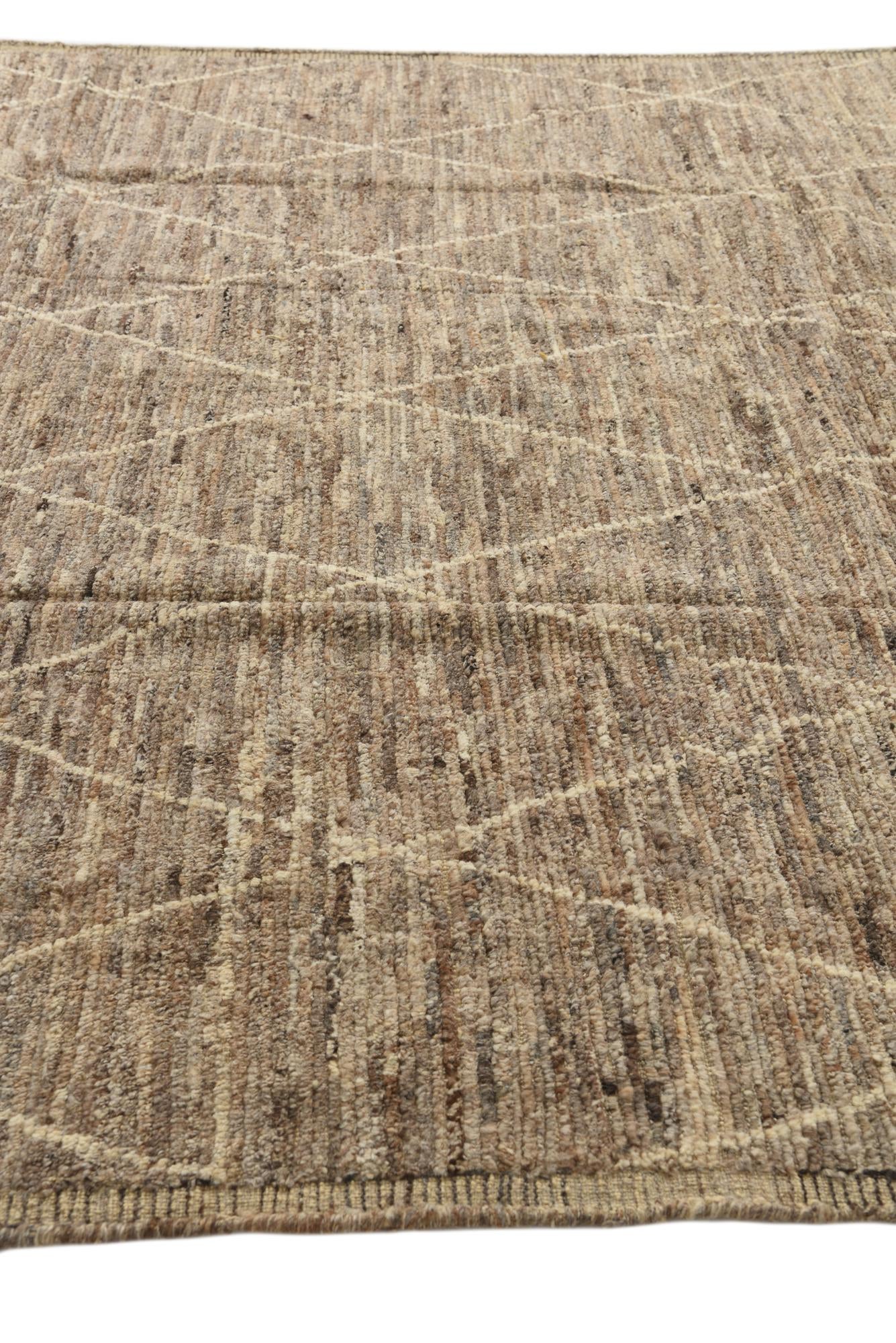8' 5 x 10' 5 Hand Knotted Moroccan Wool Rug