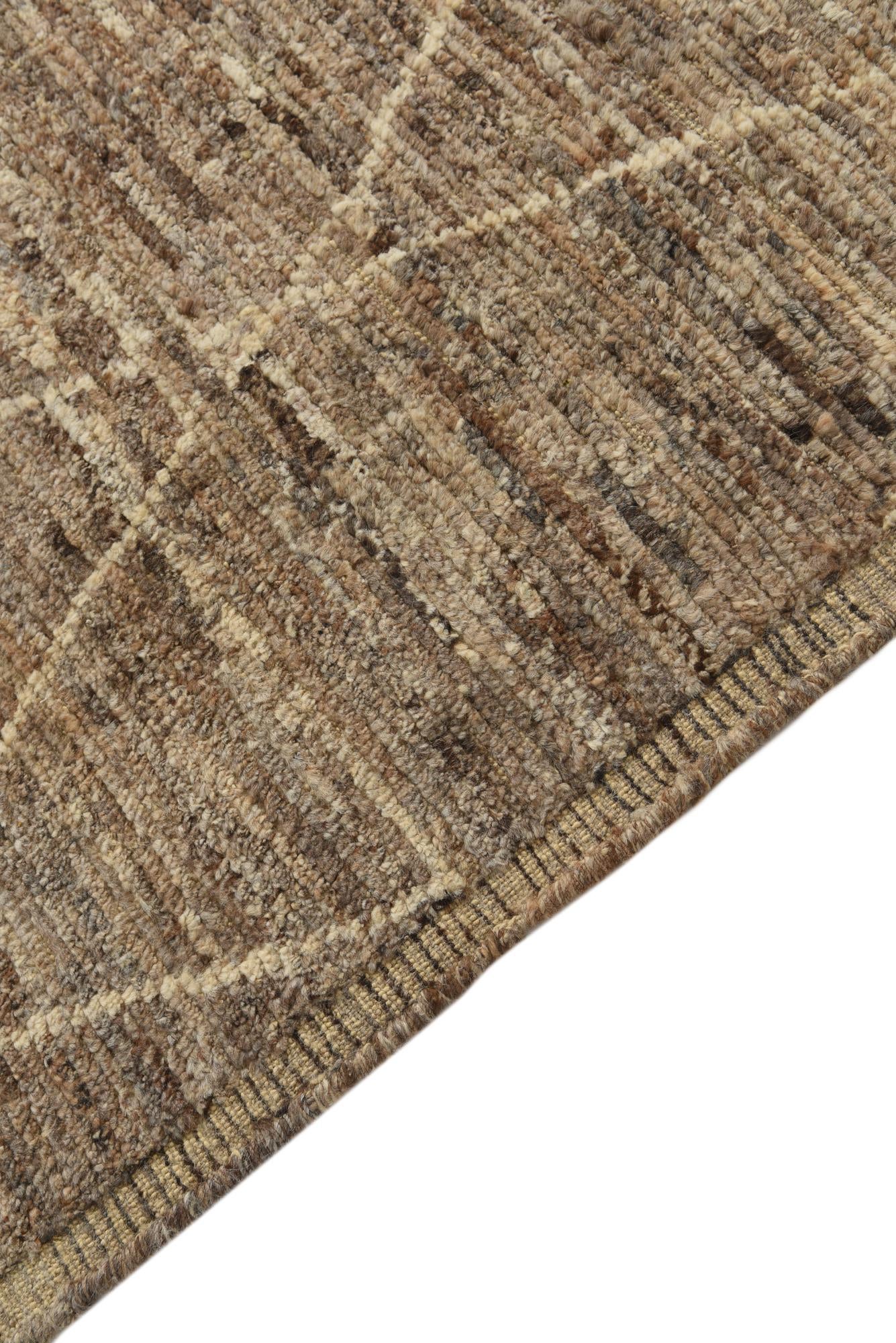 8' 5 x 10' 5 Hand Knotted Moroccan Wool Rug