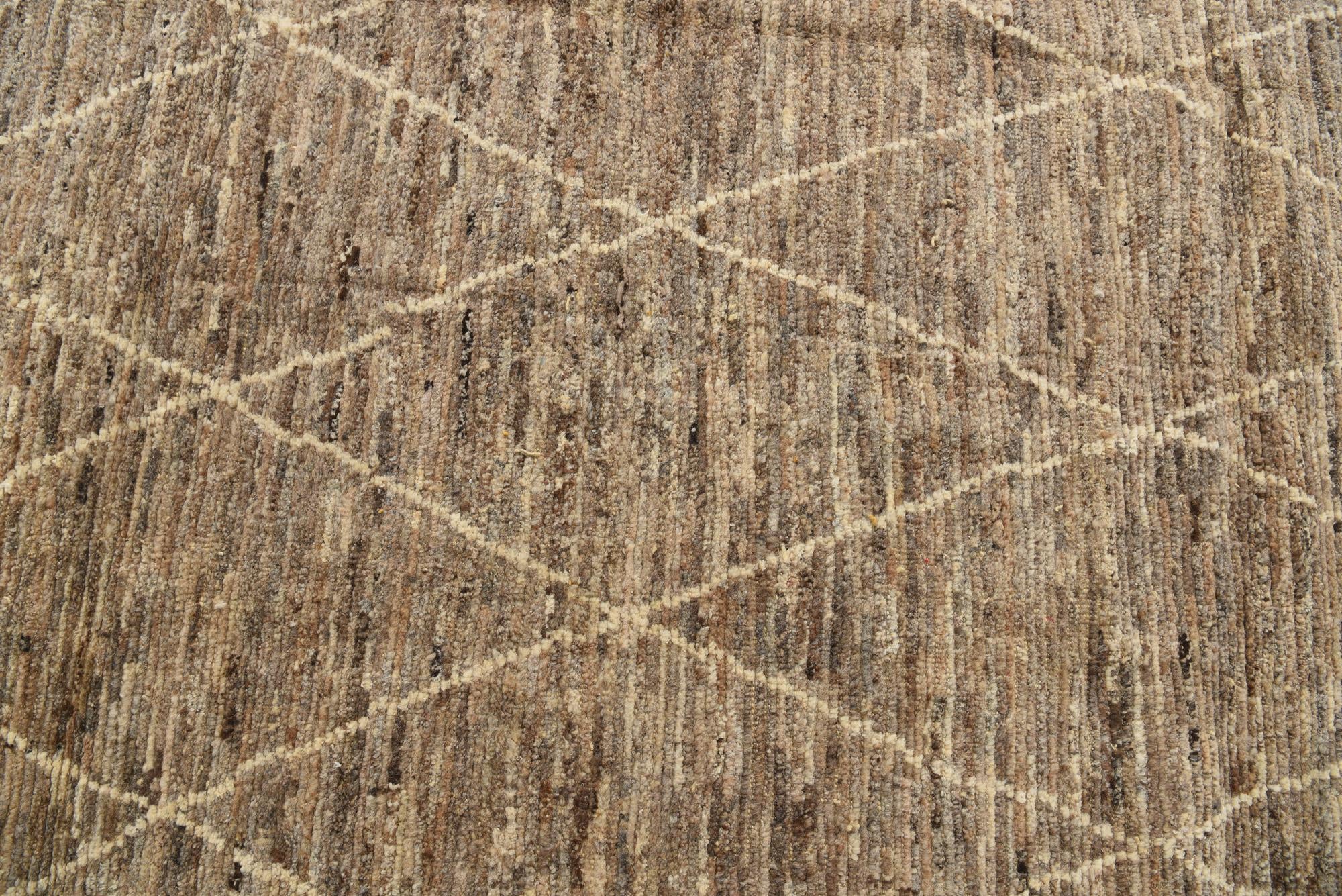 8' 5 x 10' 5 Hand Knotted Moroccan Wool Rug