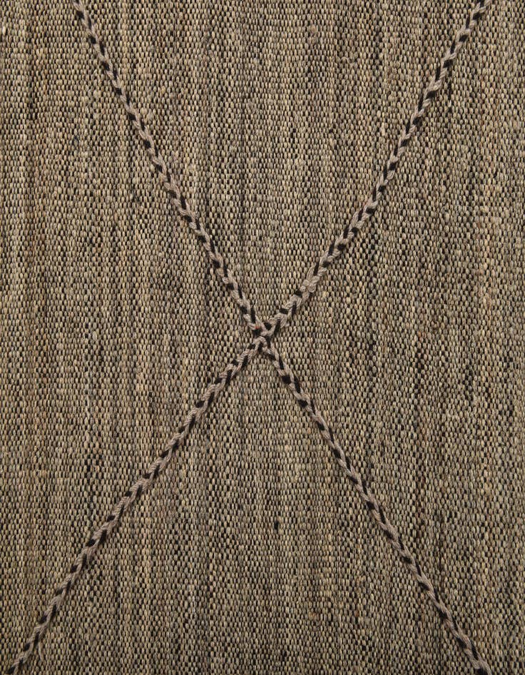Detail image of 8' 3 x 9' 8  Hand Knotted Moroccan Wool Rug