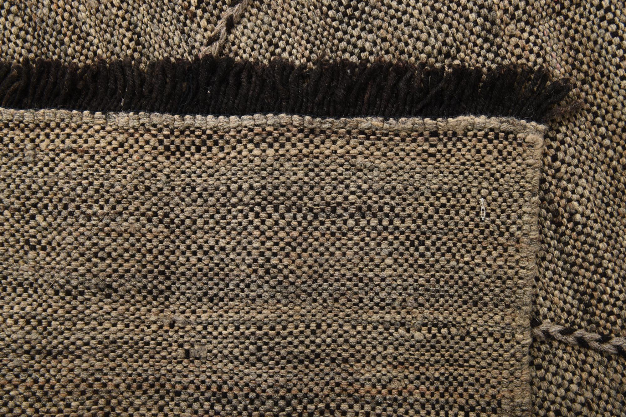 8' 3 x 9' 8 Hand Knotted Moroccan Wool Rug