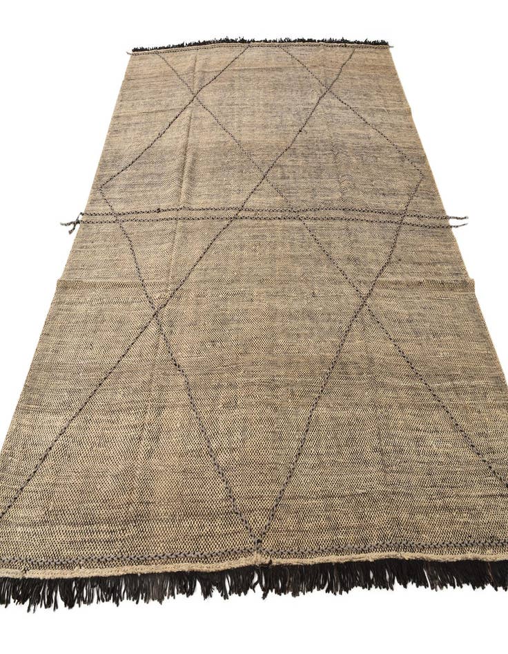 Detail image of 8' 5 x 9' 4  Hand Knotted Moroccan Wool Rug