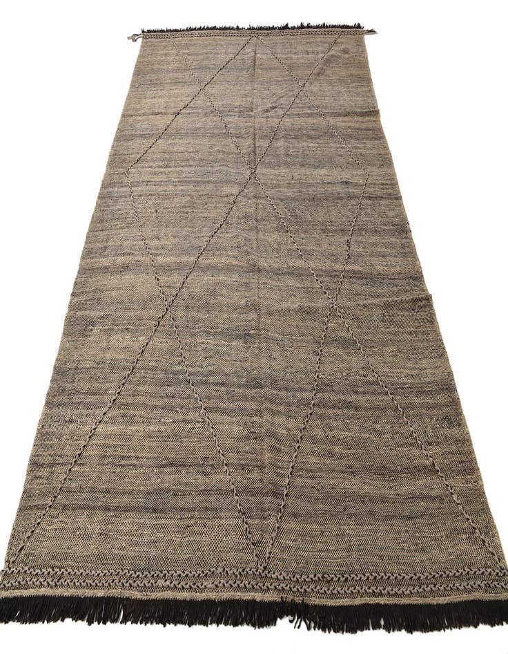 Detail image of 6' 10 x 9' 6  Hand Knotted Moroccan Wool Rug