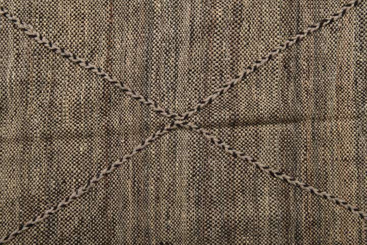 6' 10 x 9' 6 Hand Knotted Moroccan Wool Rug