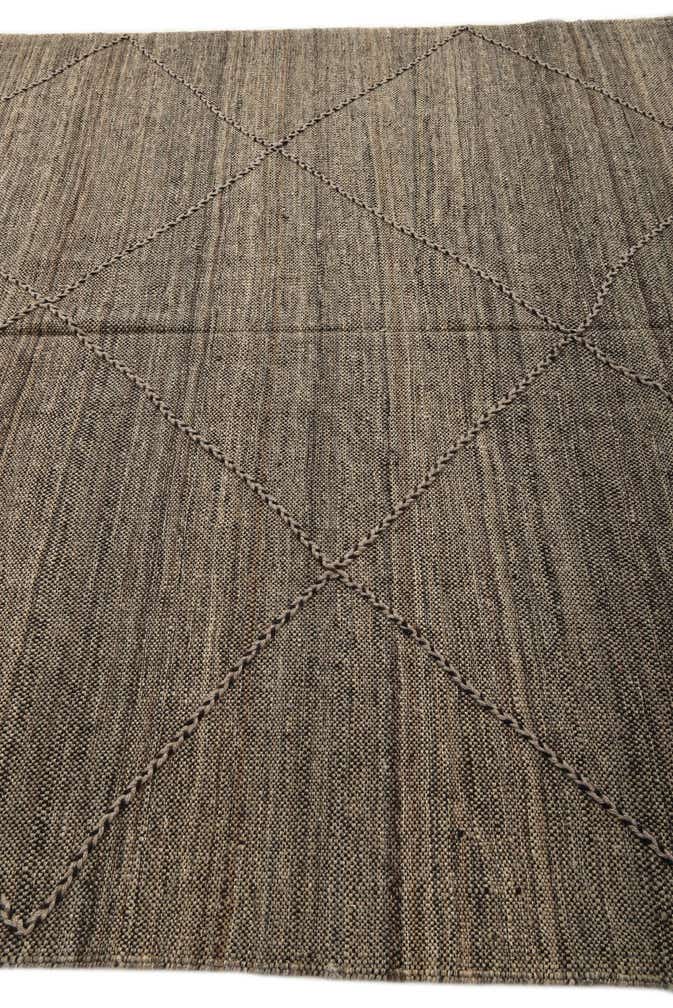 7' x 9' 8 Hand Knotted Moroccan Wool Rug