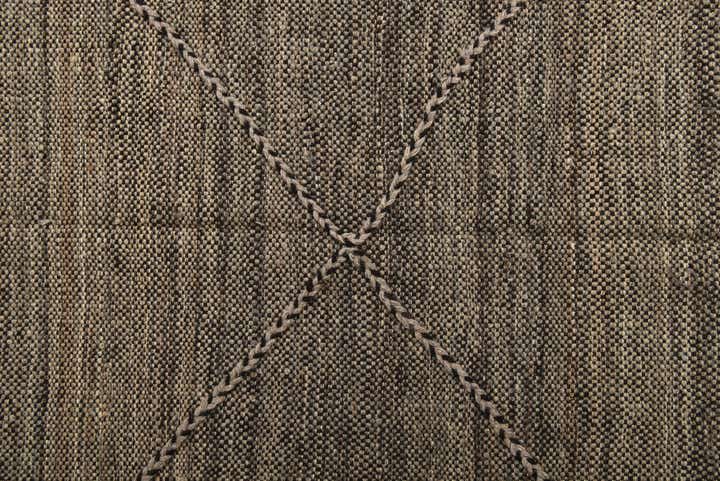 7' x 9' 8 Hand Knotted Moroccan Wool Rug