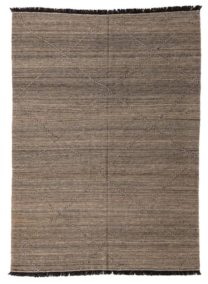 Detail image of 7' x 9' 8 Hand Knotted Moroccan Wool Rug