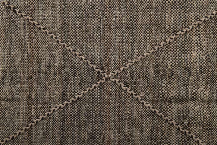 6' 8 x 9' 8 Hand Knotted Moroccan Wool Rug