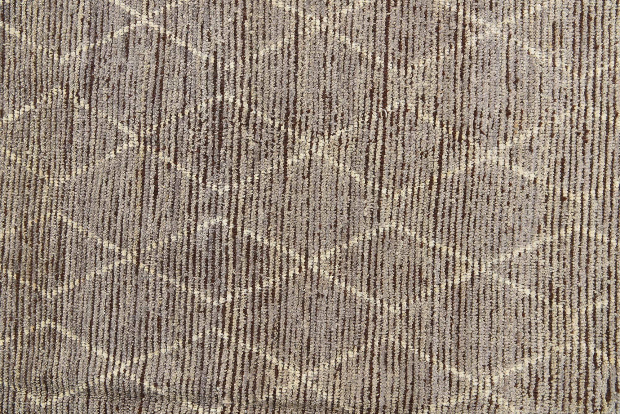 8' 2 x 10' 8 Hand Knotted Moroccan Wool Rug