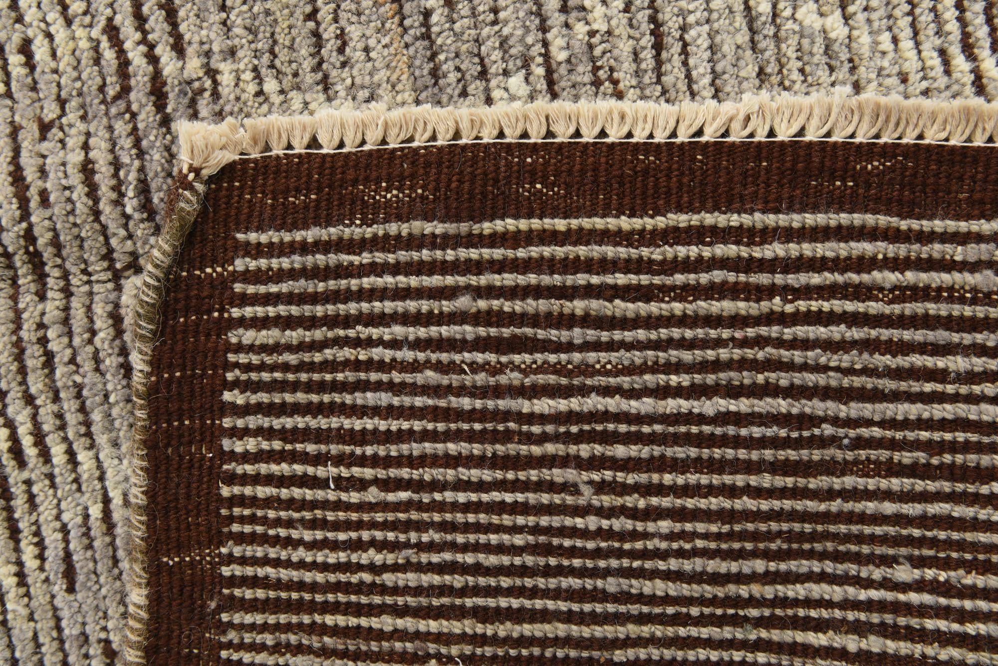 8' 2 x 10' 8 Hand Knotted Moroccan Wool Rug