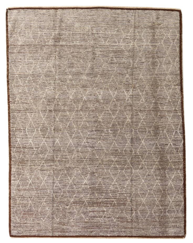 Detail image of 8' 2 x 10' 8 Hand Knotted Moroccan Wool Rug