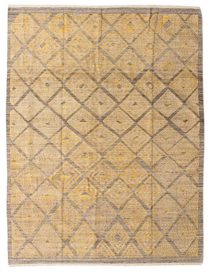 Detail image of 8' x 10' 5 Hand Knotted Moroccan Wool Rug