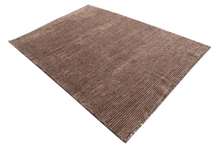 Detail image of 5' 5 x 7' 9 Hand Knotted Moroccan Wool Rug