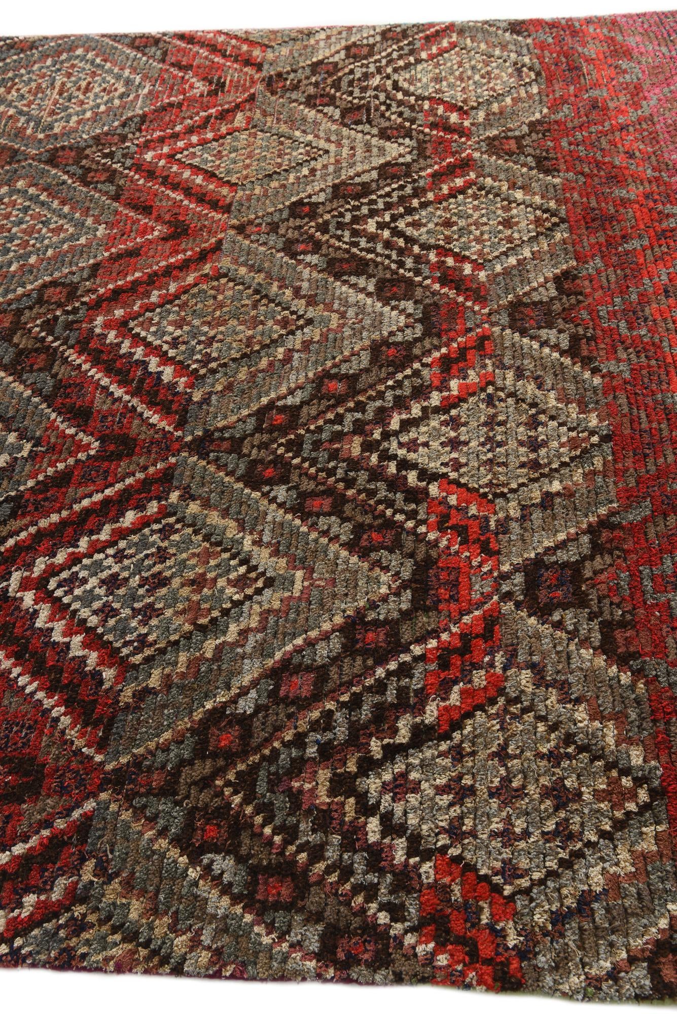7' 8 x 9' 8 Hand Knotted Moroccan Wool Rug