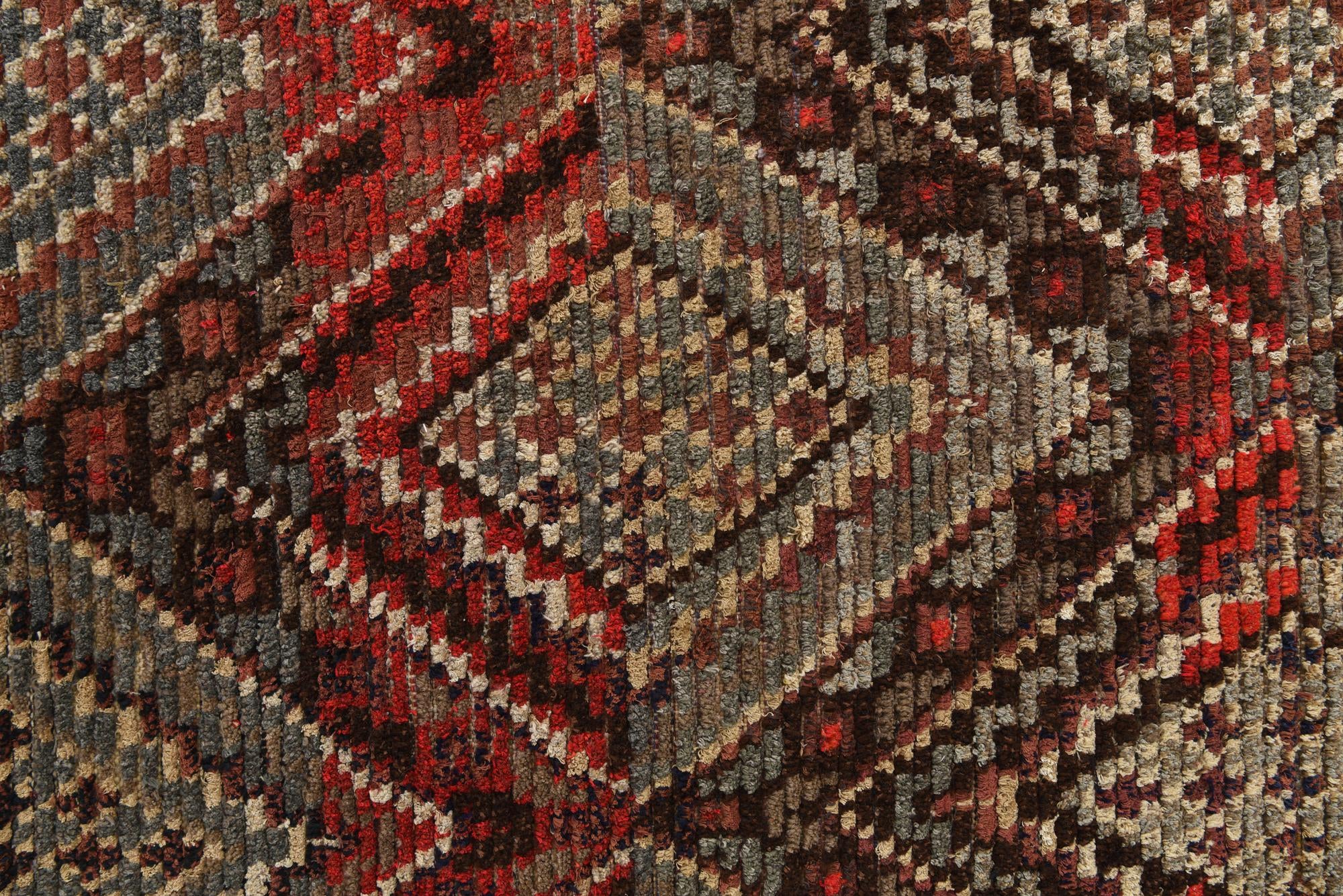 7' 8 x 9' 8 Hand Knotted Moroccan Wool Rug
