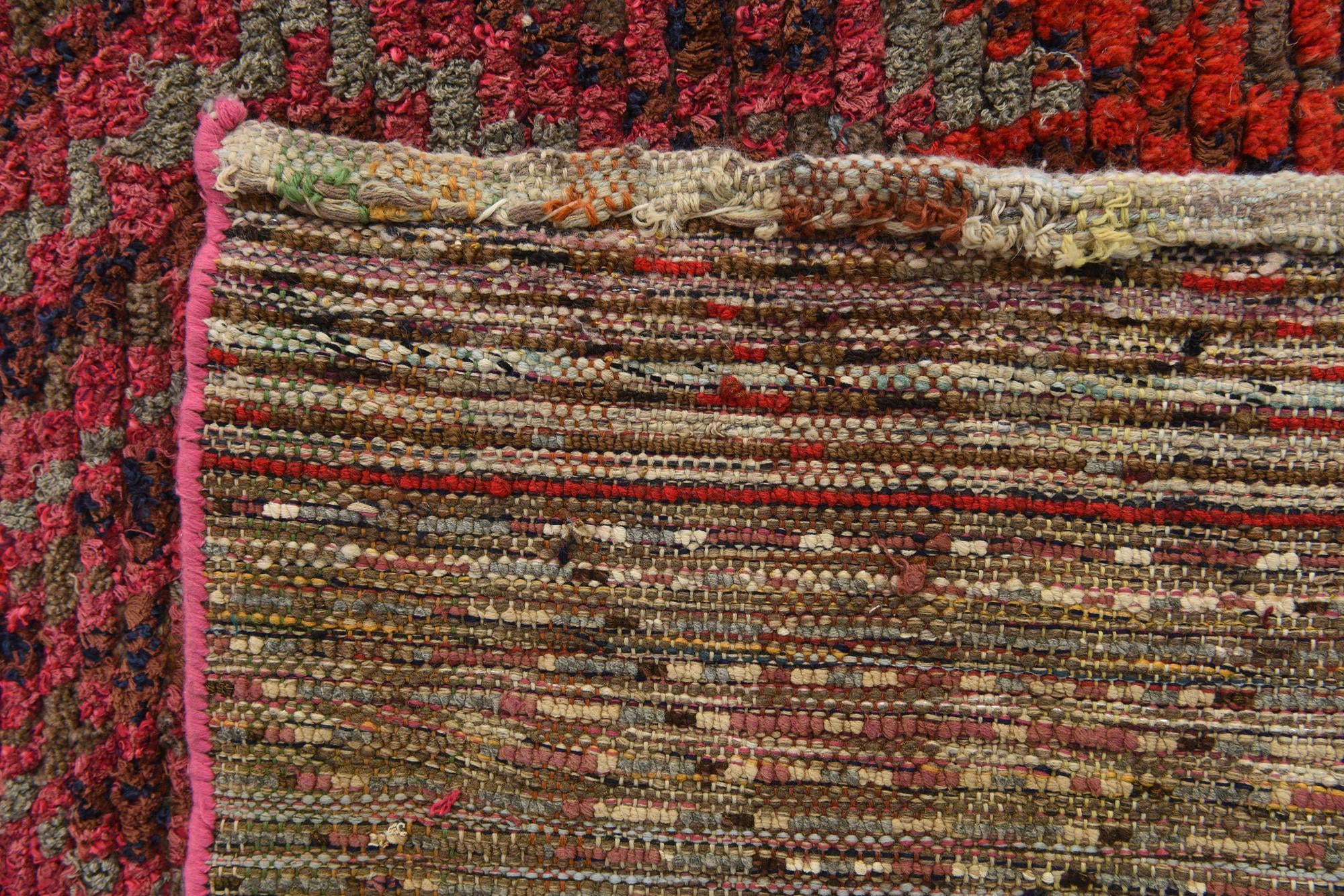 7' 8 x 9' 8 Hand Knotted Moroccan Wool Rug