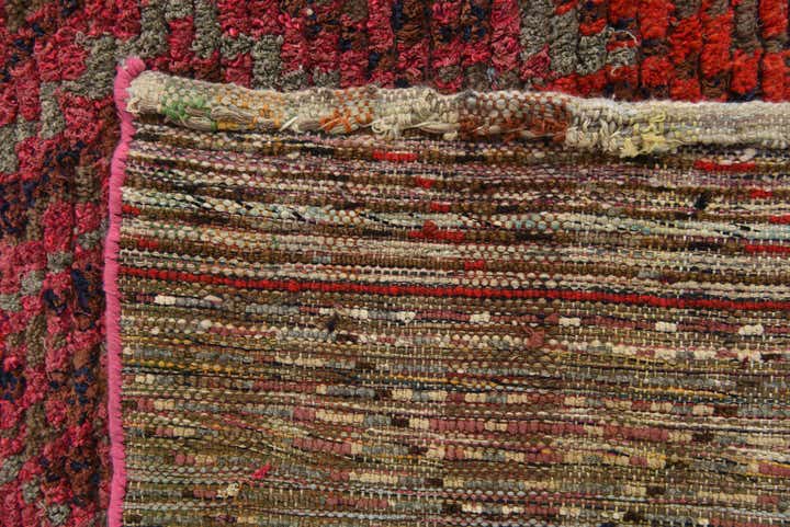 7' 8 x 9' 8 Hand Knotted Moroccan Wool Rug