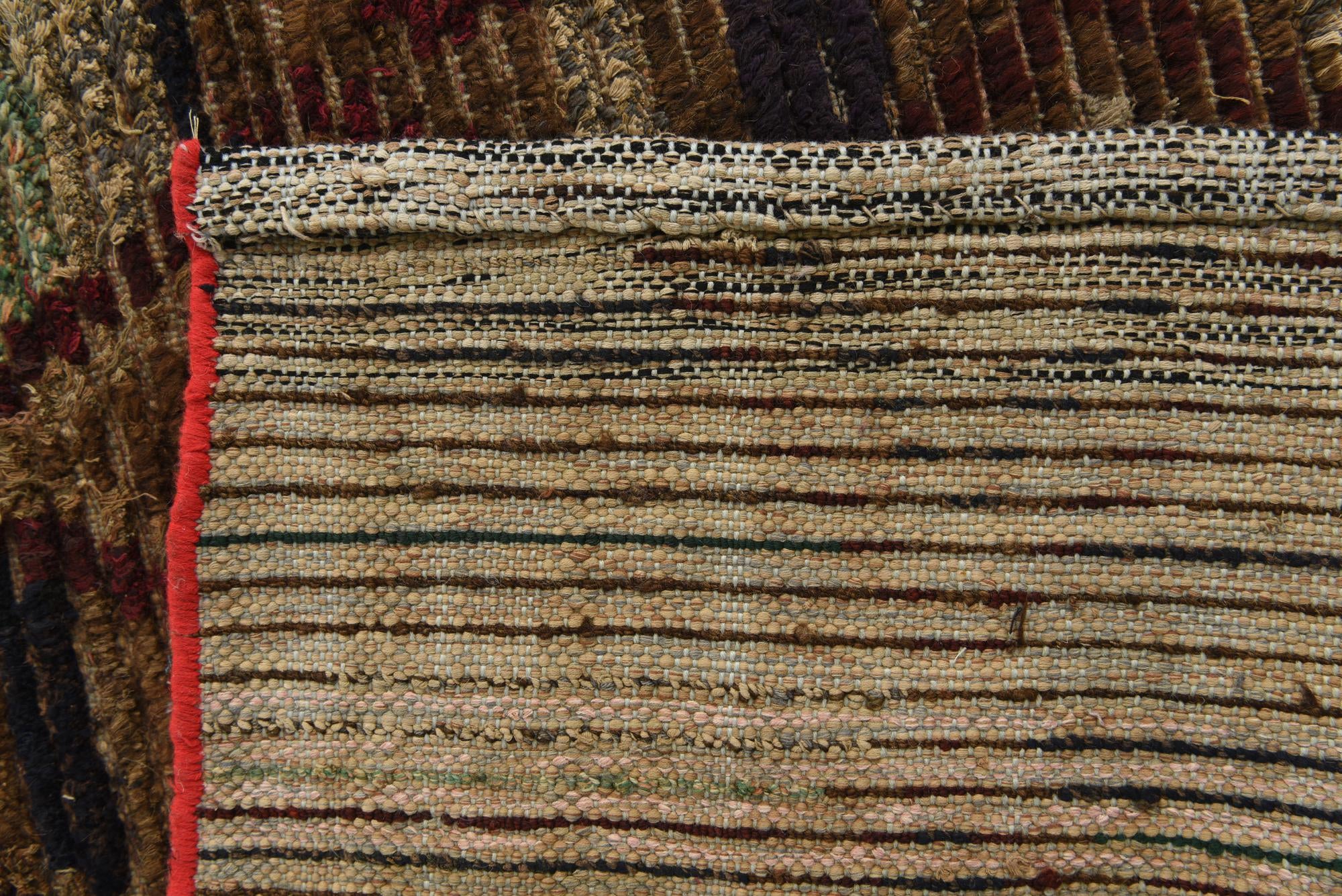 6' 9 x 9' 9 Hand Knotted Moroccan Wool Rug