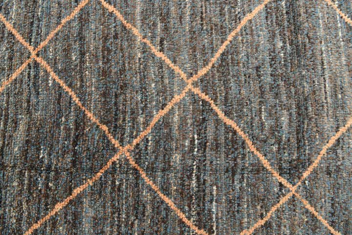 6' 2 x 9' Hand Knotted Moroccan Wool Rug