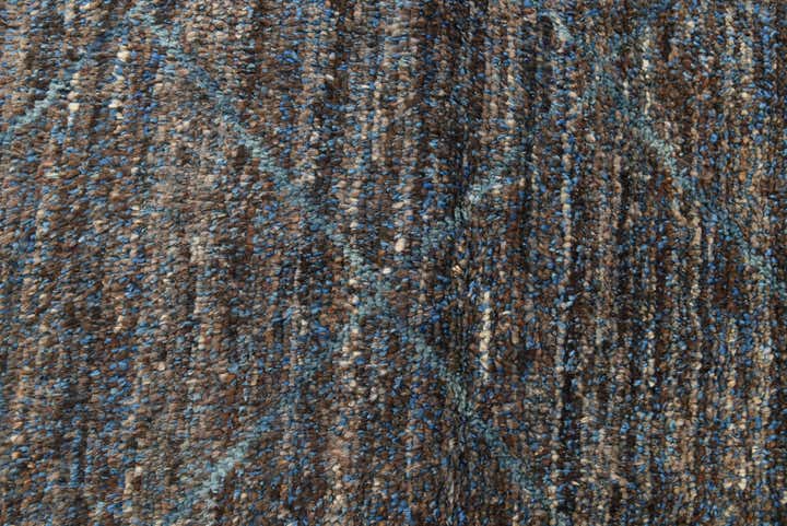 6' 3 x 9' 2 Hand Knotted Moroccan Wool Rug