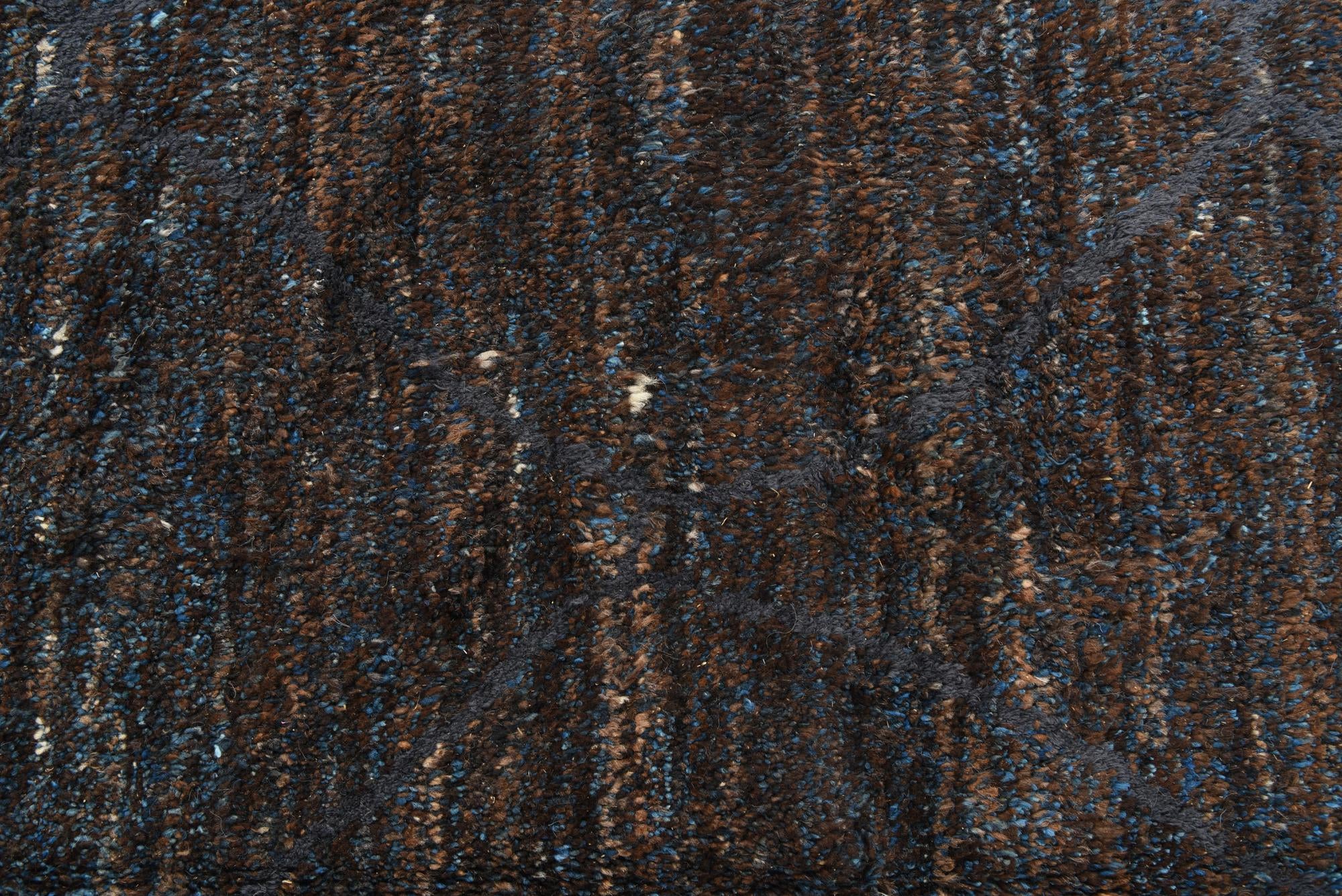 7' 8 x 10' 2 Hand Knotted Moroccan Wool Rug