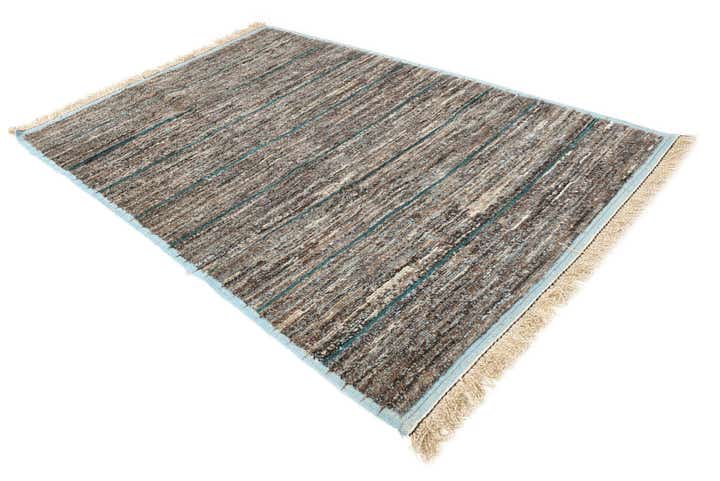 6' 2 x 9' 6 Hand Knotted Moroccan Wool Rug
