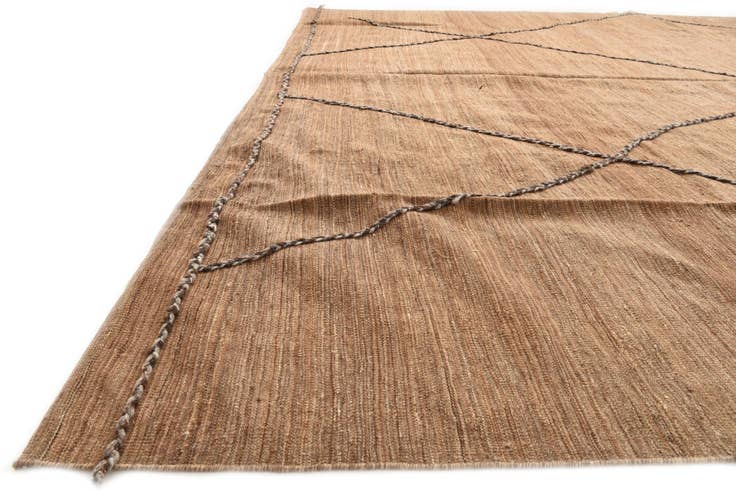 Detail image of 11' 5 x 14' 5 Hand Knotted Moroccan Wool Rug