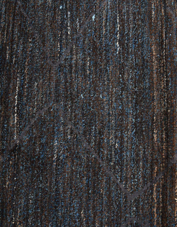 Detail image of 8' 8 x 11' 10  Hand Knotted Moroccan Wool Rug