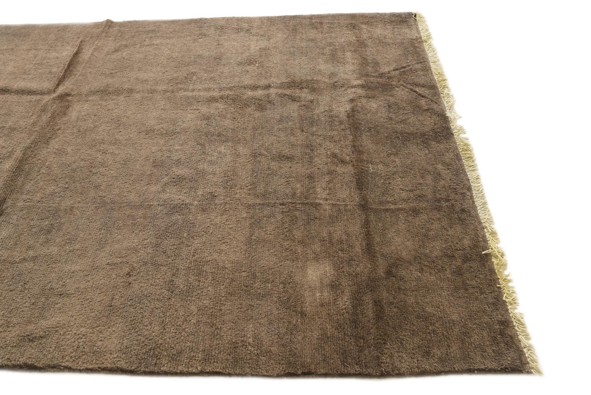 5' 9 x 7' 10 Hand Knotted Moroccan Wool Rug