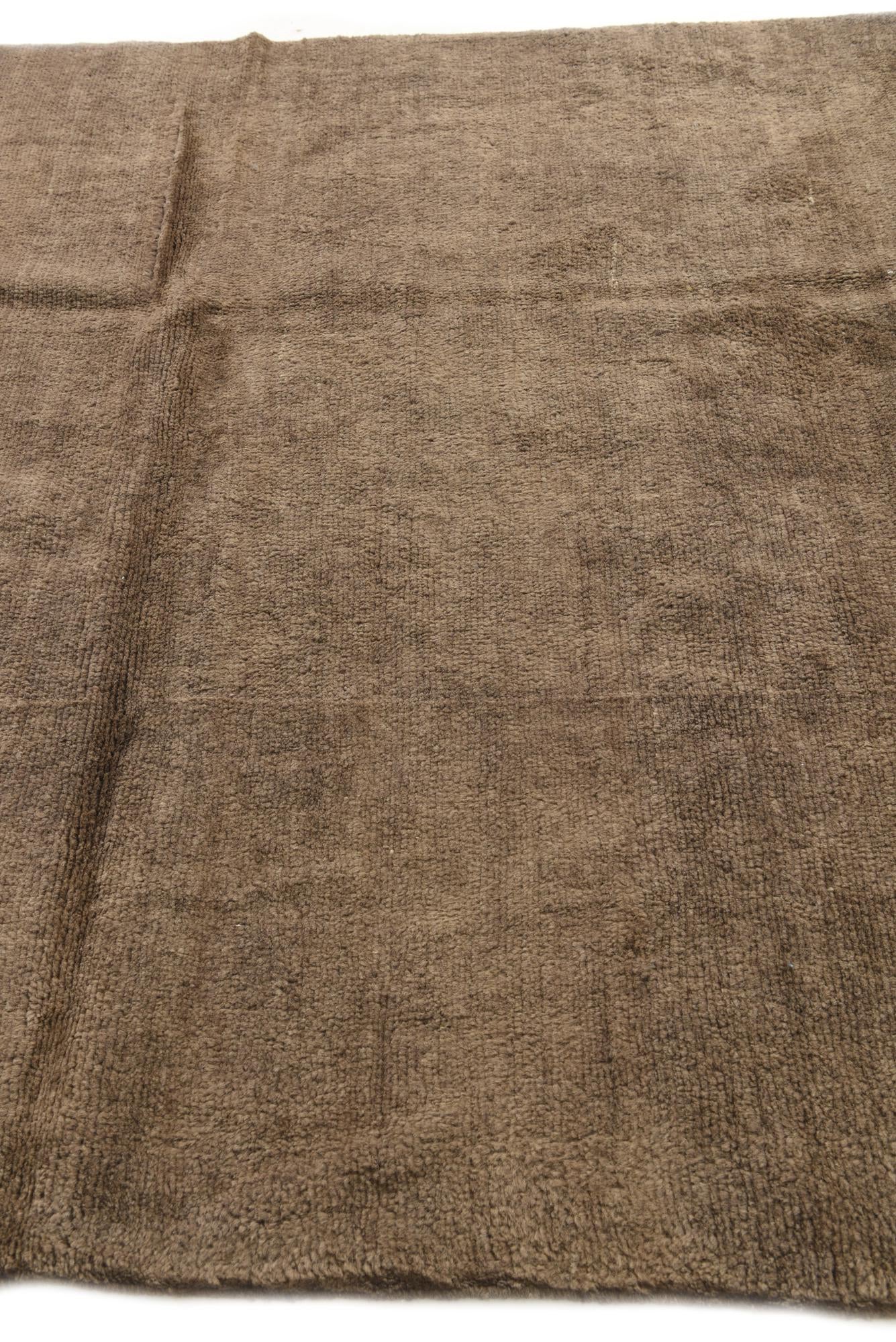 5' 9 x 7' 10 Hand Knotted Moroccan Wool Rug