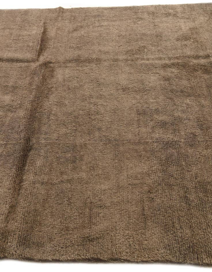 Detail image of 5' 9 x 7' 10  Hand Knotted Moroccan Wool Rug