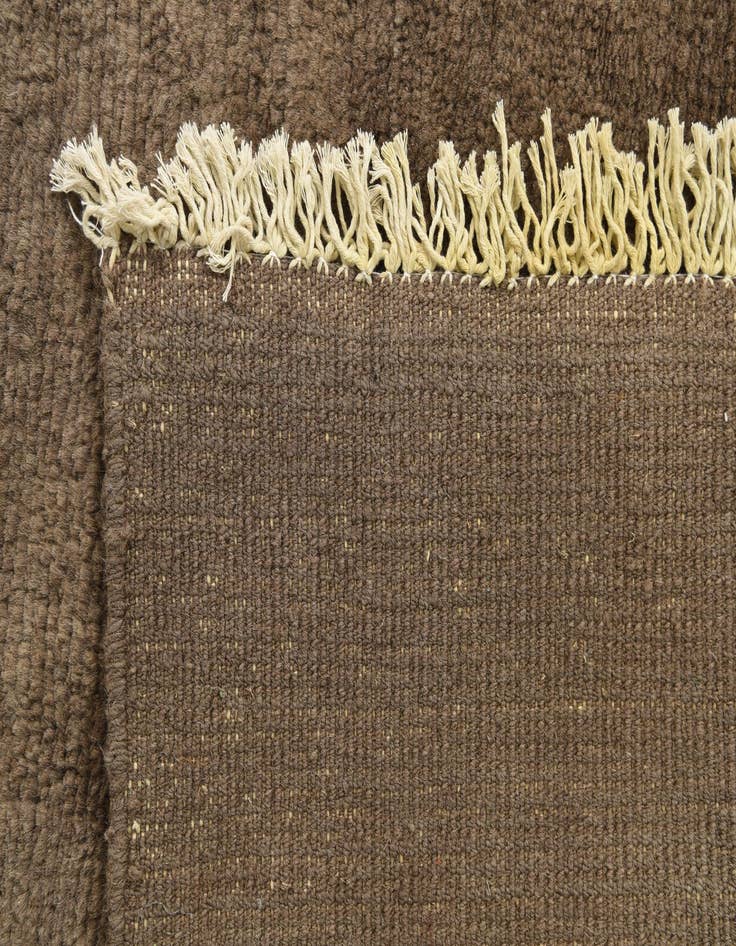 Detail image of 5' 9 x 7' 10  Hand Knotted Moroccan Wool Rug