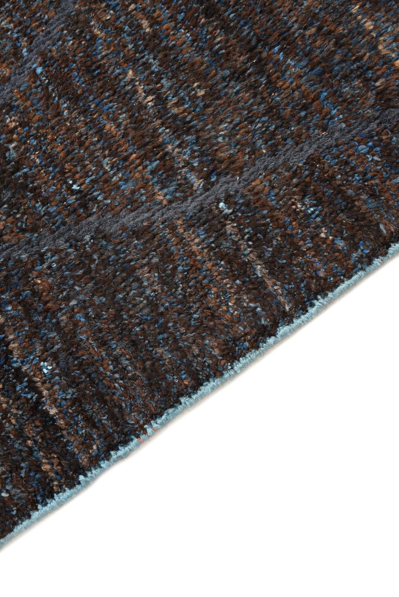 6' x 9' 5 Hand Knotted Moroccan Wool Rug