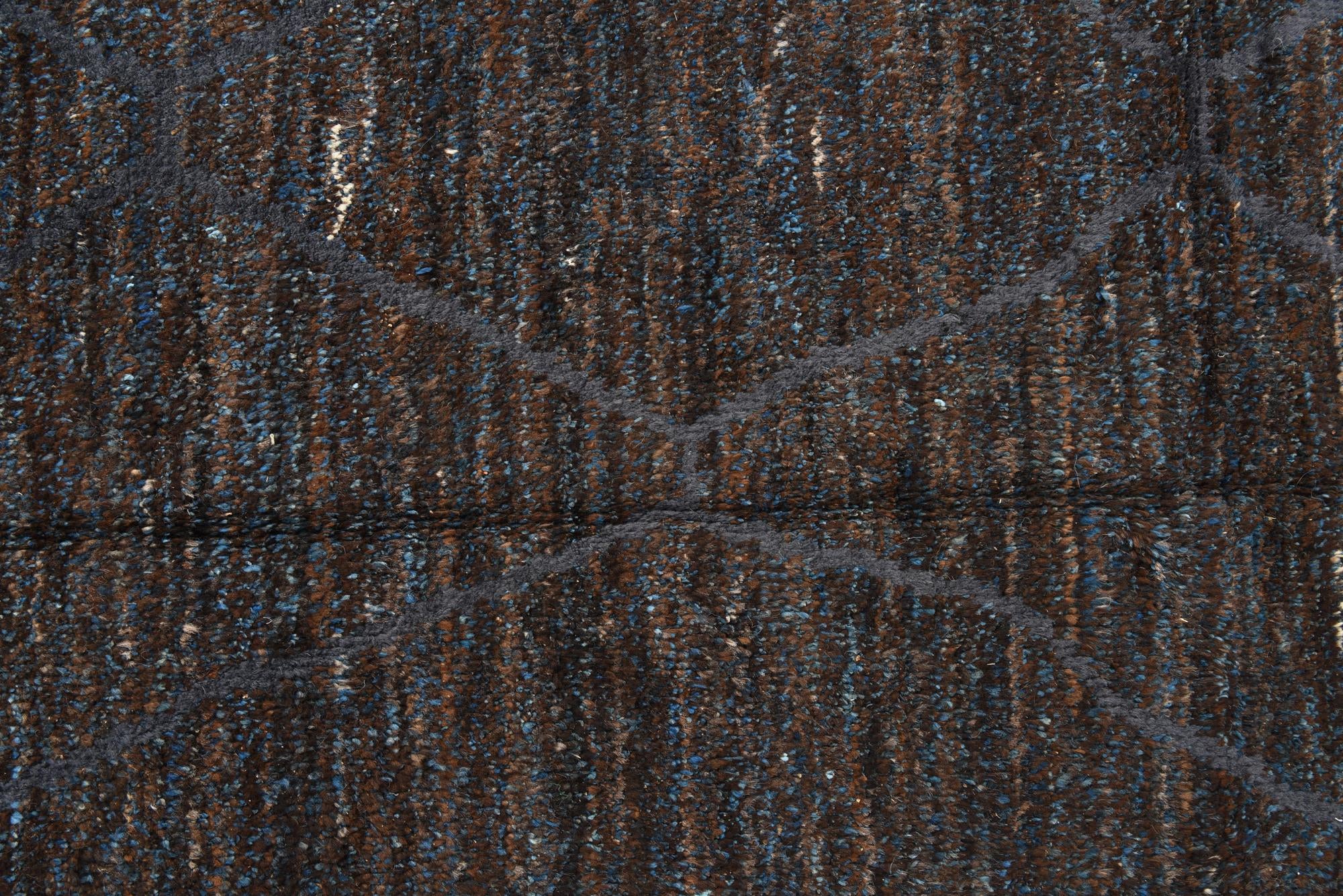 6' x 9' 5 Hand Knotted Moroccan Wool Rug