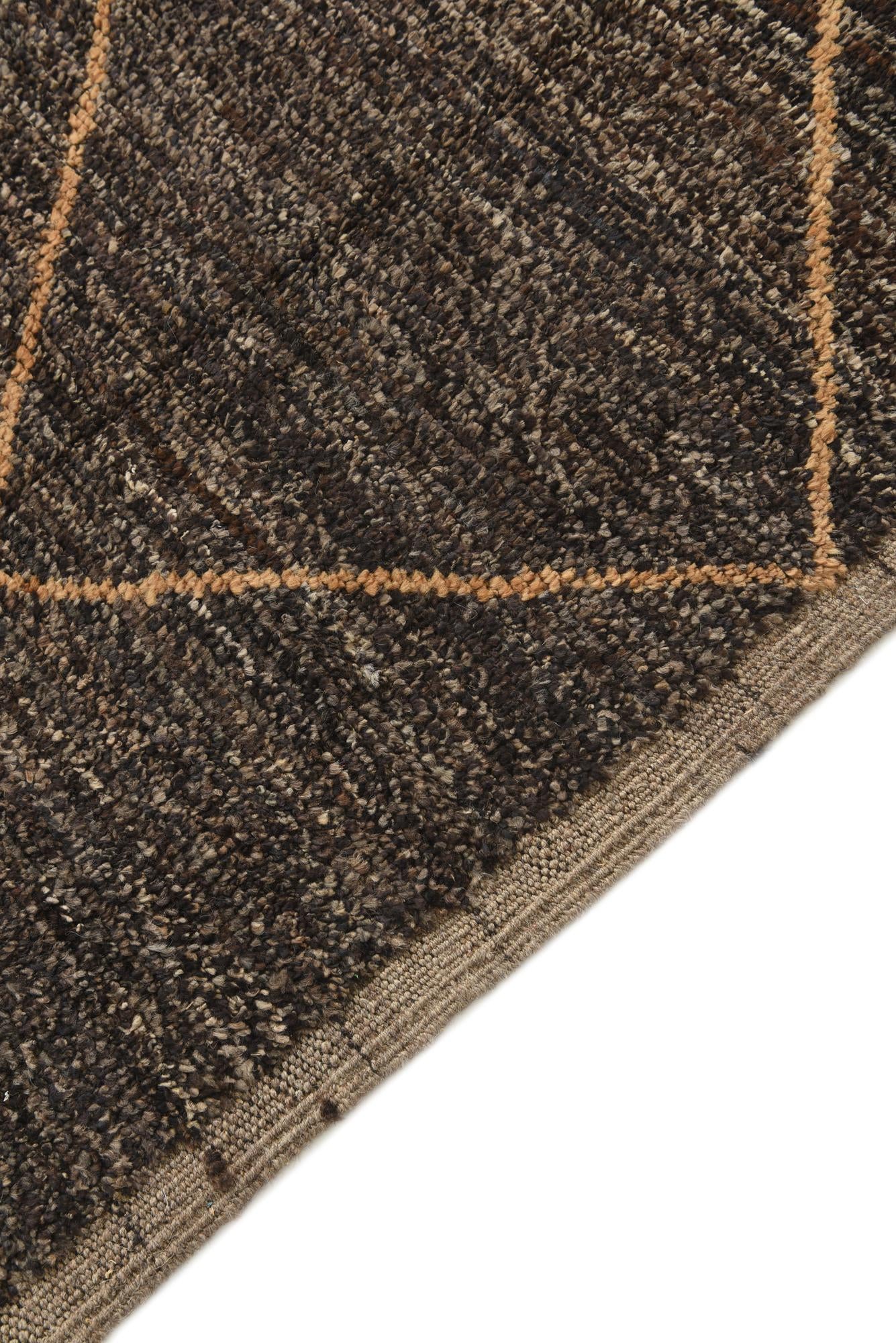 5' 2 x 8' 9 Hand Knotted Moroccan Wool Rug