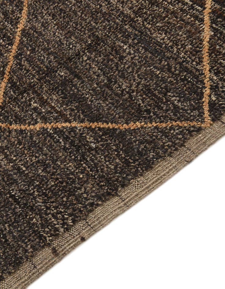 Detail image of 5' 2 x 8' 9  Hand Knotted Moroccan Wool Rug