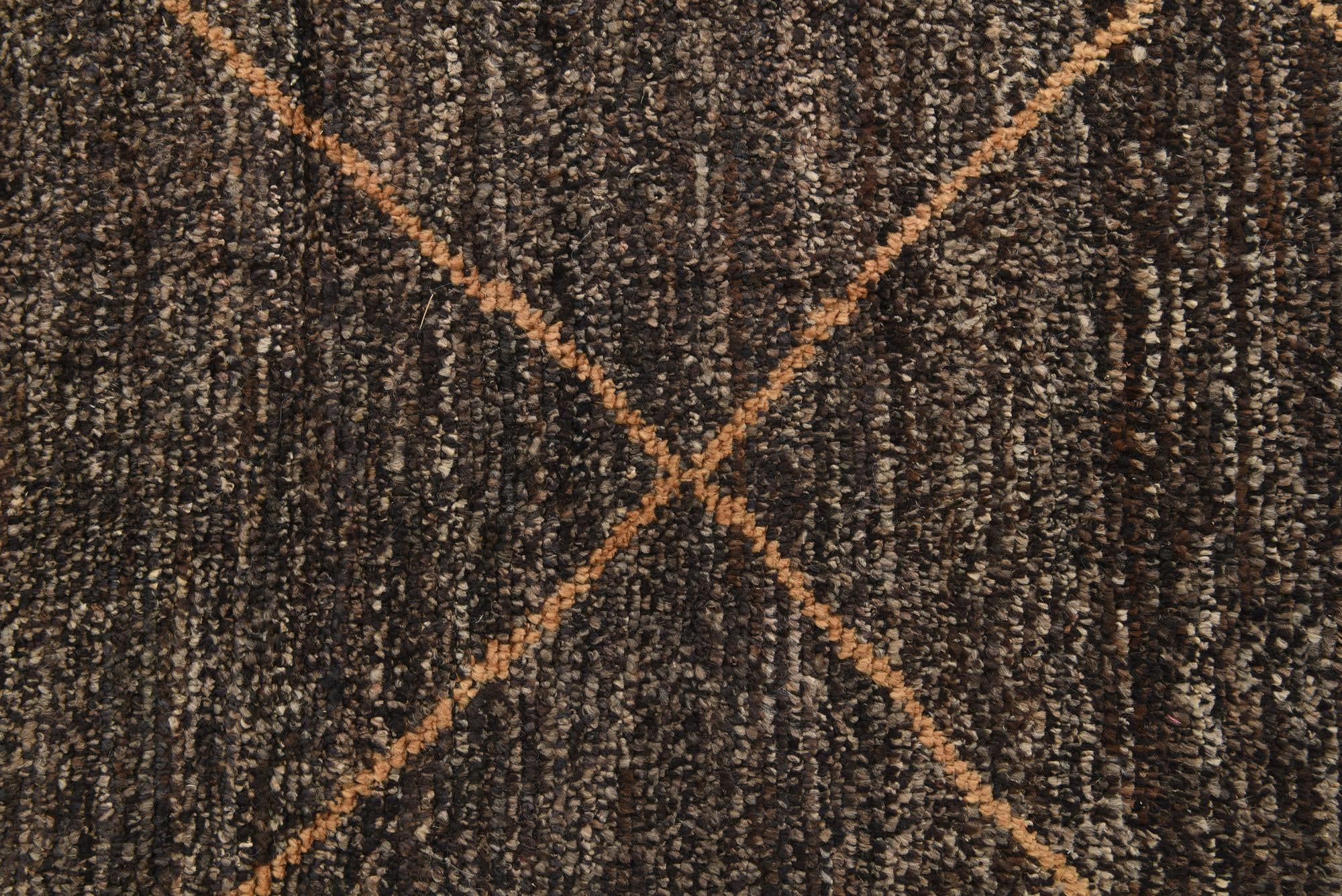 5' 2 x 8' 9 Hand Knotted Moroccan Wool Rug