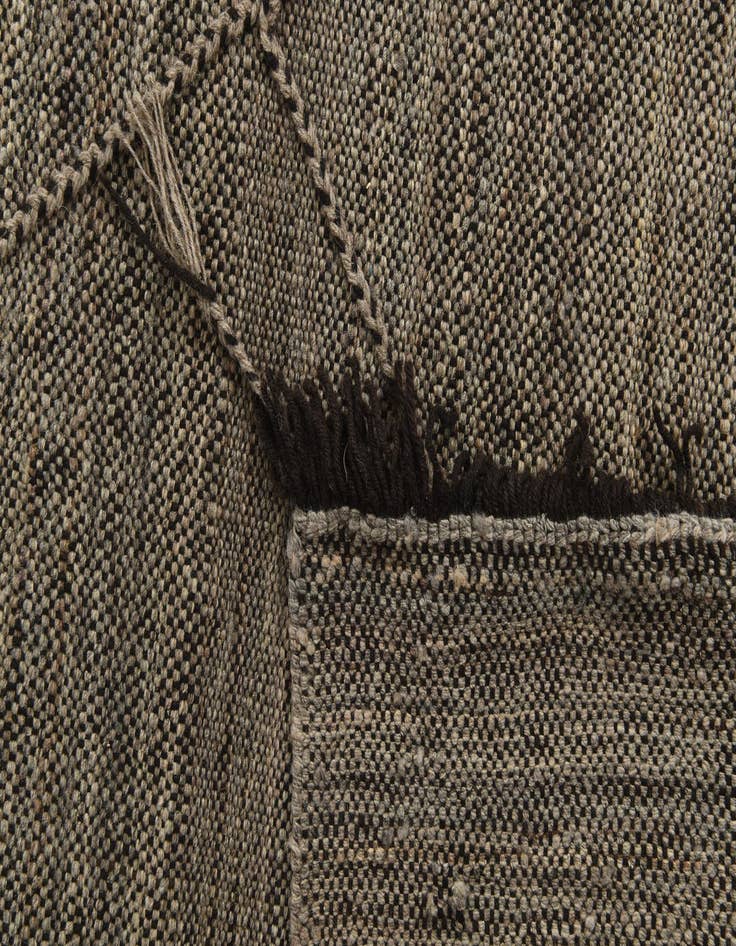 Detail image of 8' 5 x 9' 8  Hand Knotted Moroccan Wool Rug