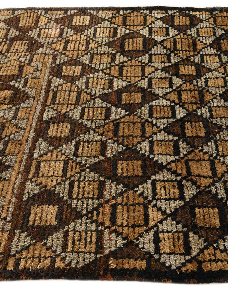 Detail image of 5' 6 x 7' 10  Hand Knotted Moroccan Wool Rug