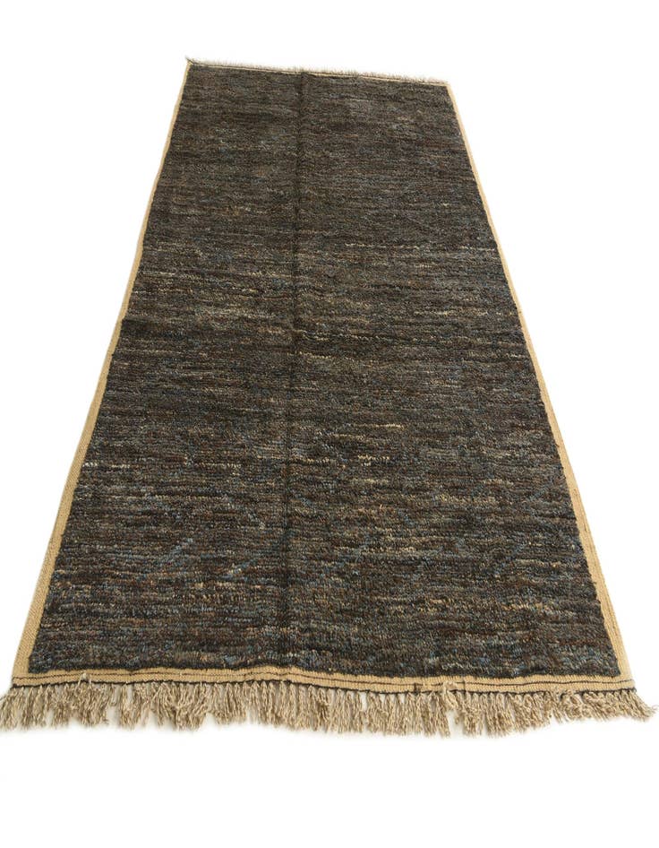 Detail image of 6' 4 x 9' 4  Hand Knotted Moroccan Wool Rug